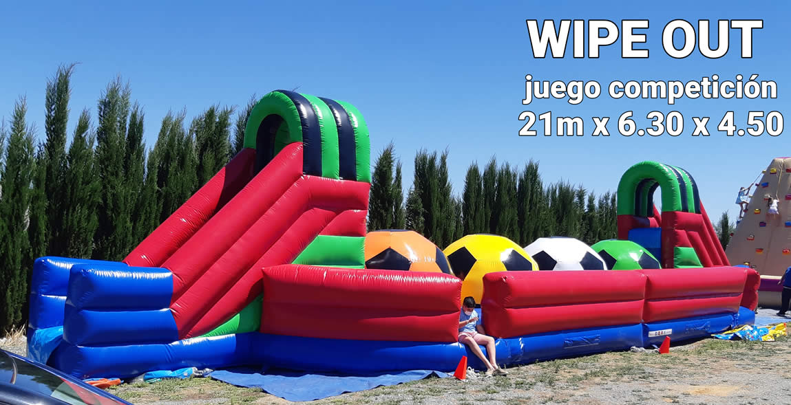 WIIPE OUT.Juego competicion 21m