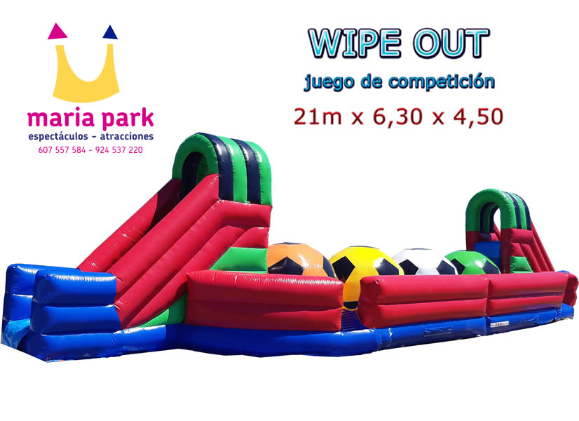 WIIPE OUT.Juego competicion 21m